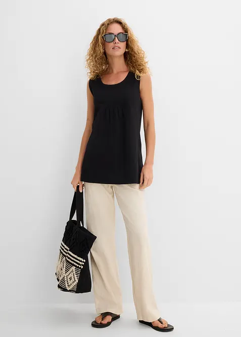 Ermel&oslash;s, lang topp, bonprix