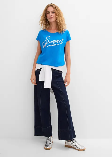 Topp med paljetter, bonprix