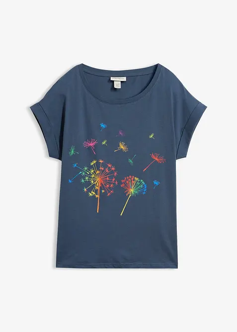 T-shirt med blomsterprint, bonprix
