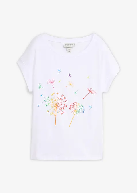T-shirt med blomsterprint, bonprix