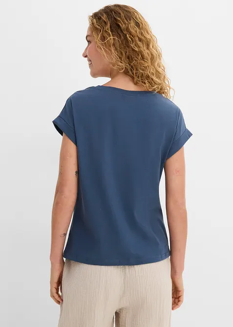 T-shirt med blomsterprint, bonprix