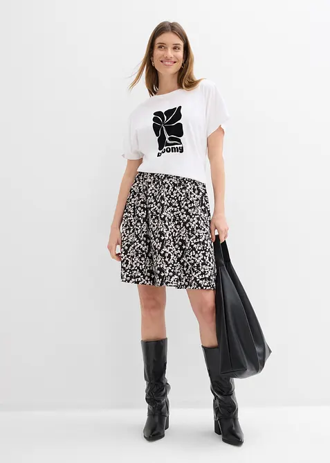 Jerseyskj&oslash;rt (2-pack), bonprix