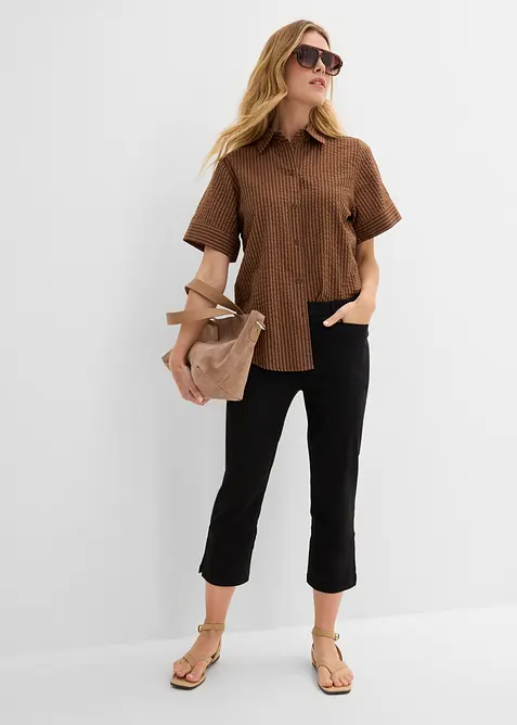 7/8-bukse i bengalin med komfortlinning, bonprix