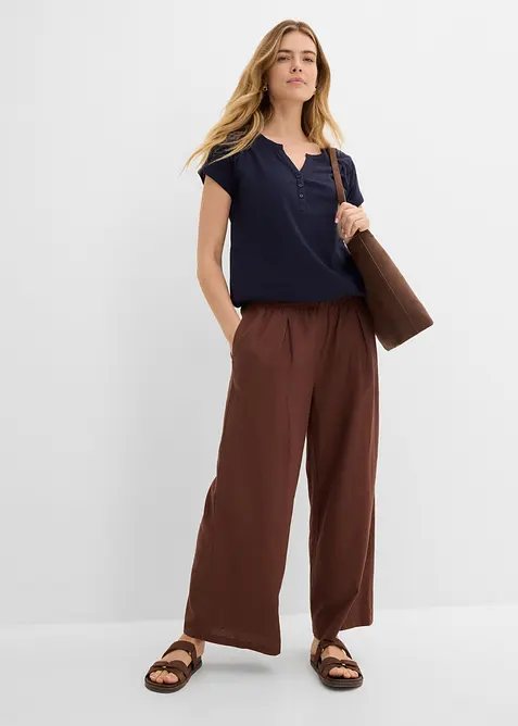 Bomullstopp, kortermet, bonprix