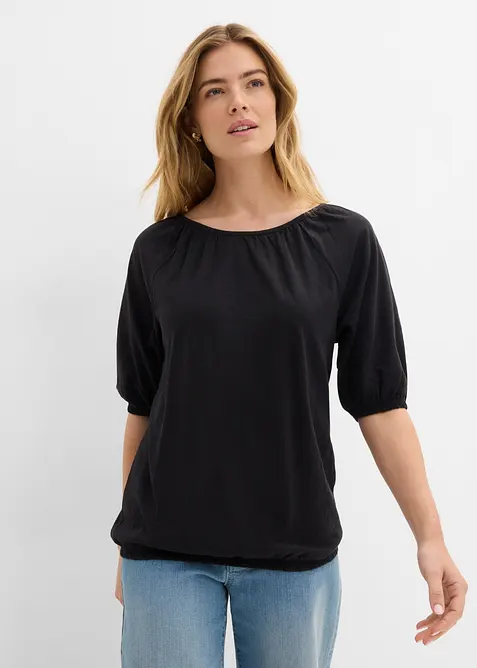 Topp i 100% &oslash;kologisk bomull, bonprix