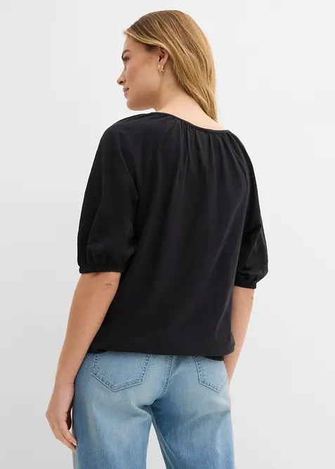 Topp i 100% &oslash;kologisk bomull, bonprix