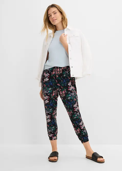 Haremsbukse i viskosemiks, bonprix