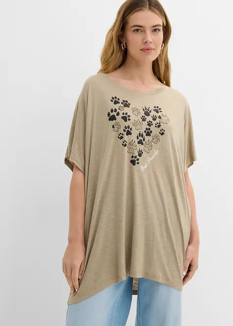 Topp i lett viskose, bonprix