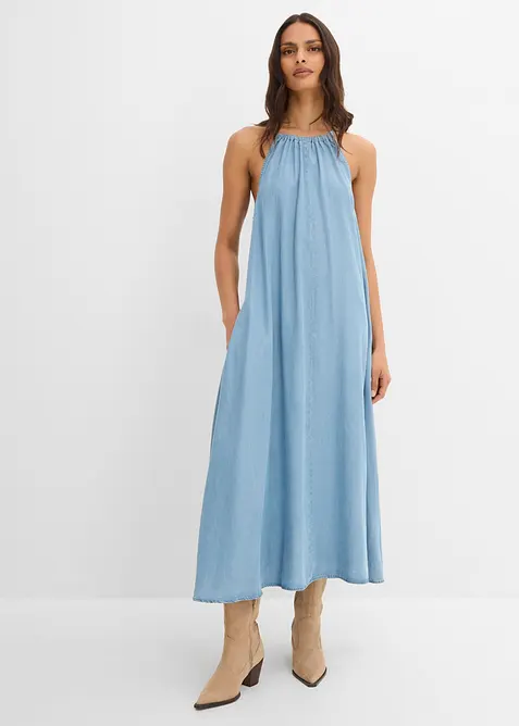 Jeanskjole av lett lyocell, bonprix