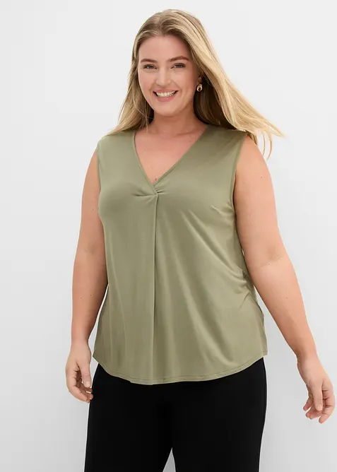 Topp i myk viskosemiks, bonprix