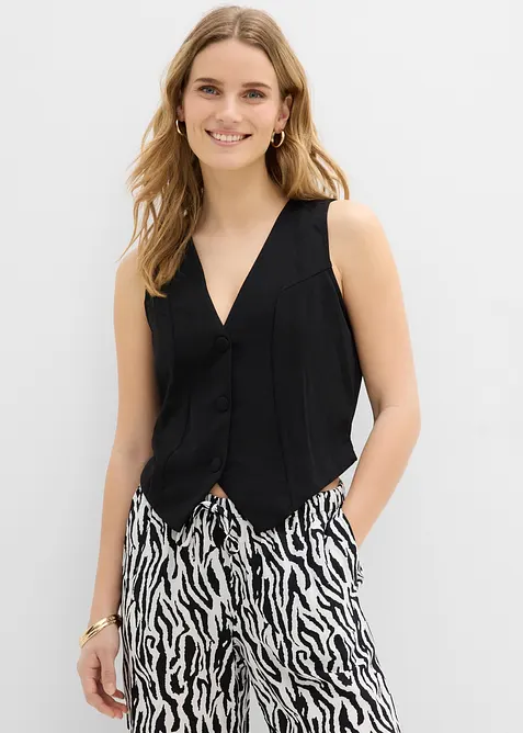 Dressvest av formstabilt interlock-materiale, bonprix