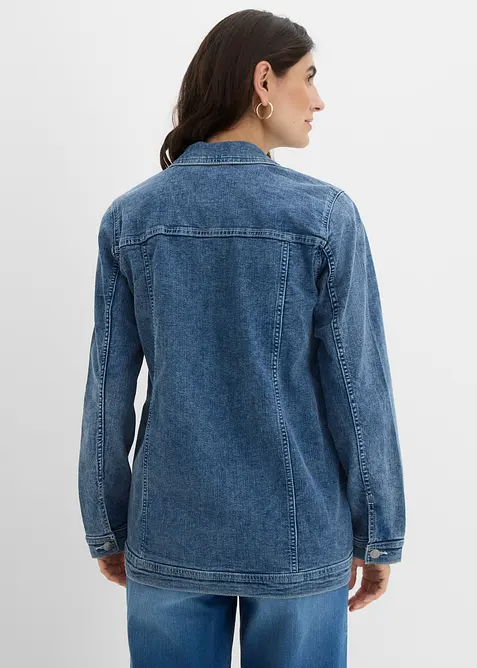 Jeansjakke med stretch, boyfriend-modell, bonprix