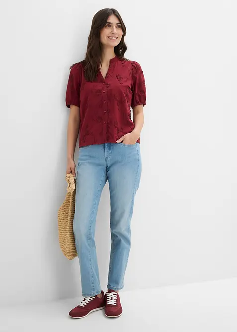 Straight-jeans Mid Waist, stretch, bonprix