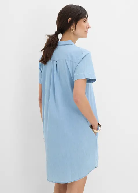 Jeanskjole, kortermet, bonprix