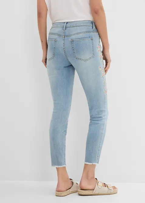 Skinny-jeans Mid Waist, cropped, bonprix