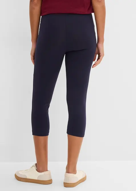Capri-leggings i smal modell (2-pack), bonprix