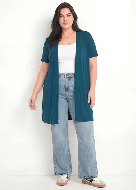 Jerseyjakke i myk viskose, bonprix