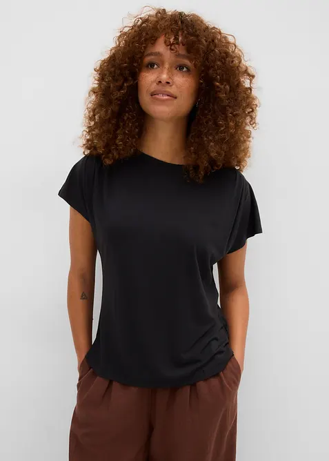 T-skjorte i myk viskose, bonprix