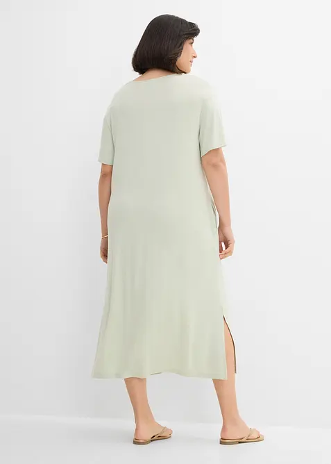 Jerseykjole i viskoseblanding, bonprix