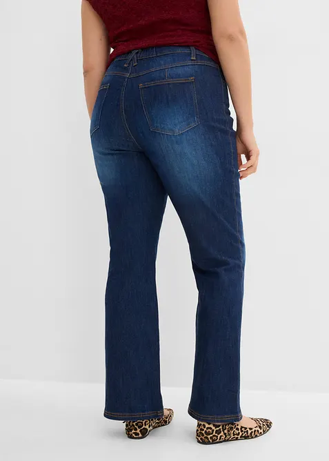 Bootcut-jeans High Waist, komfortlinning, bonprix