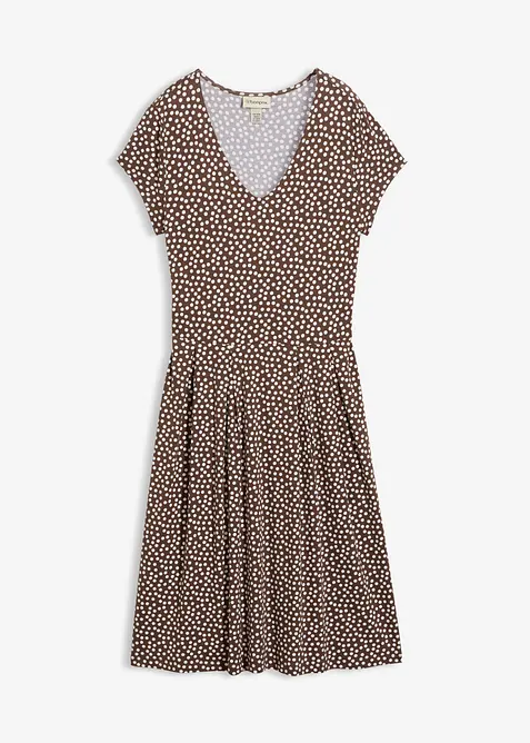 Jerseykjole i viskoseblanding, bonprix