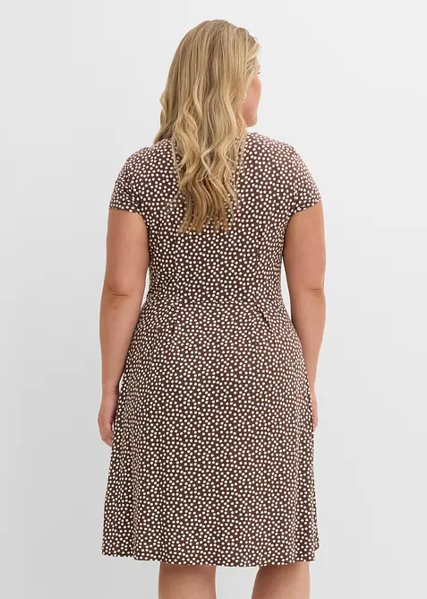 Jerseykjole i viskoseblanding, bonprix