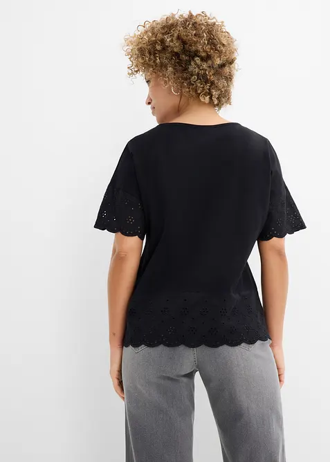 Topp i 100% &oslash;kologisk bomull, bonprix