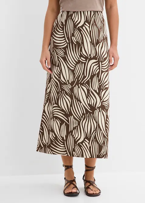 Jerseyskj&oslash;rt av &oslash;kologisk bomull med stretch, bonprix