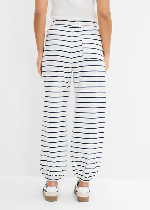 Sweatbukse i bomullsmiks, bonprix