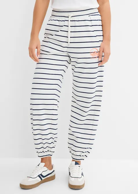 Sweatbukse i bomullsmiks, bonprix