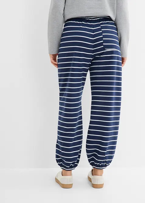 Sweatbukse i bomullsmiks, bonprix