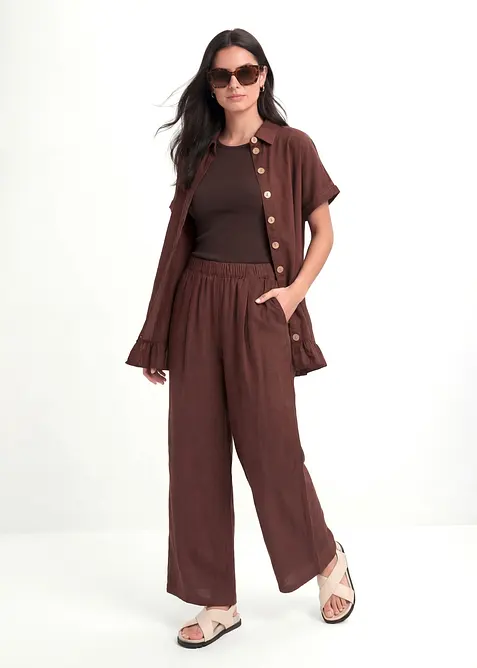 Culotte i linblanding, bonprix