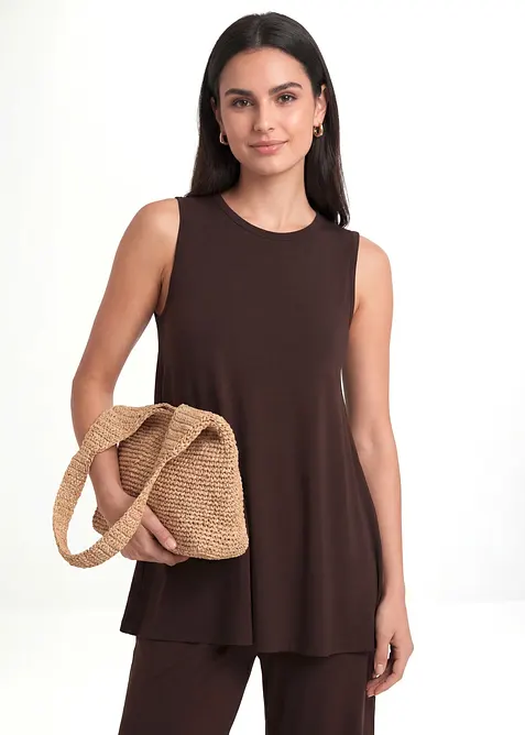 Topp i myk viskose, bonprix