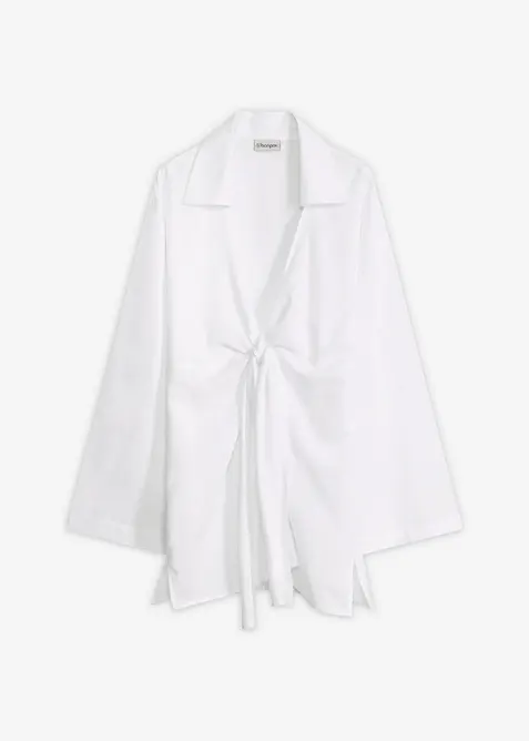 Skjorte i fint fallende viskoseblanding, bonprix