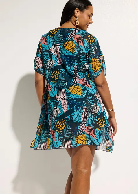 Strandtunika i lett chiffon, bonprix