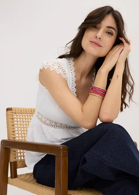 Perlearmb&aring;nd (10-pack), bonprix