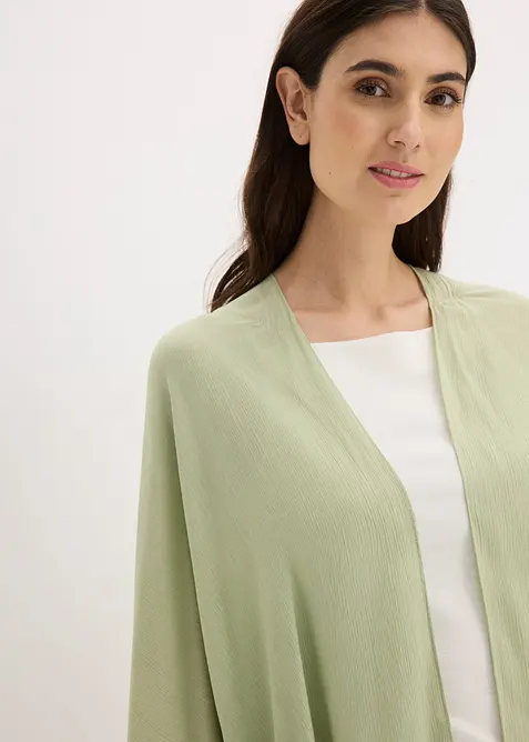 Lett sommerponcho i 100% viskose, bonprix