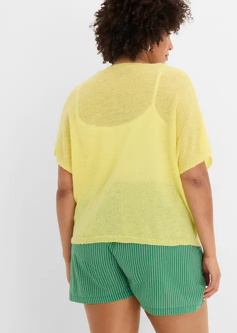 Kortermed, oversized cardigan, bonprix