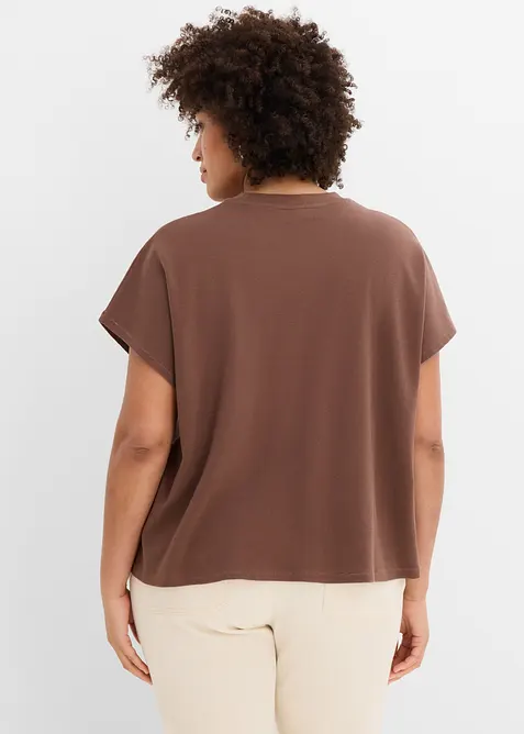 T-skjorte i 100% &oslash;kologisk bomull, bonprix