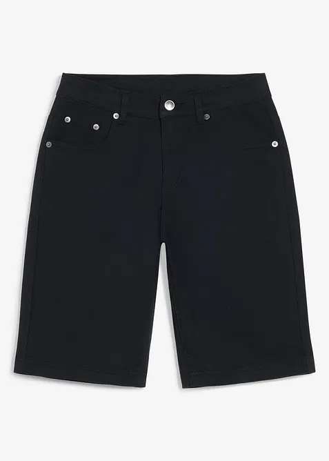 Bermudashorts med stretch og regulerbar linning, Regular Fit, bonprix