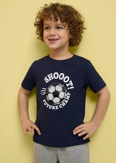 T-skjorte i 100% &oslash;kologisk bomull, bonprix