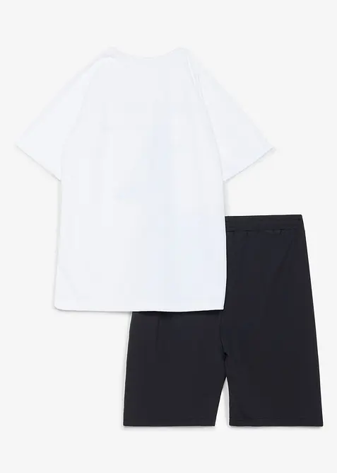 T-skjorte og bermudashorts, hurtigt&oslash;rkende (2-delt sett), bonprix