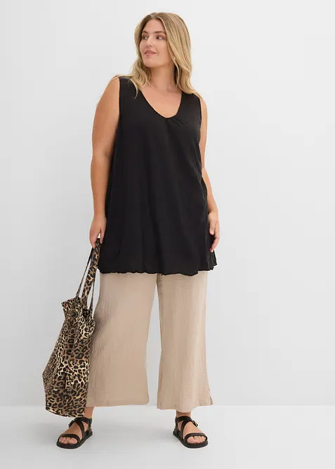 Lang topp med crash-effekt, bonprix