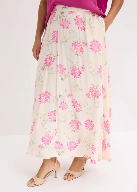 Maxiskj&oslash;rt i 100% viskose, bonprix