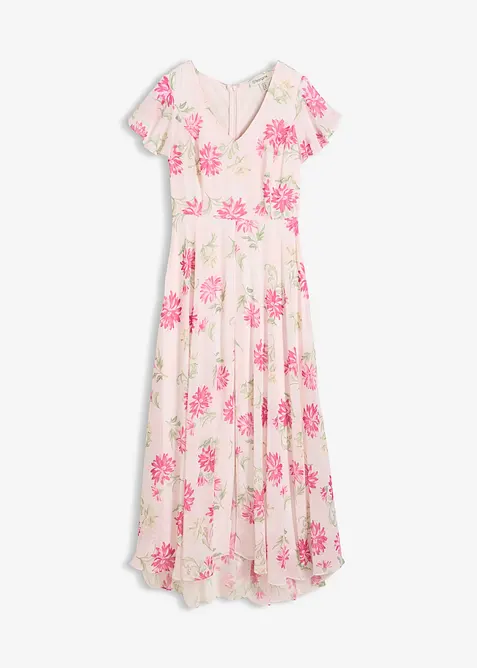 Jumpsuit med V-hals, bonprix