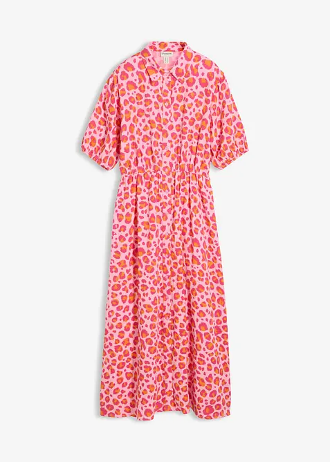 Skjortekjole i lett musselin, bonprix