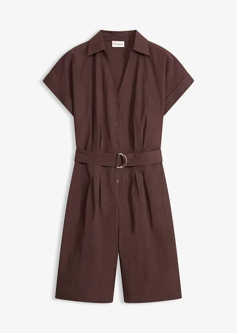 Jumpsuit med knytebelte, bonprix