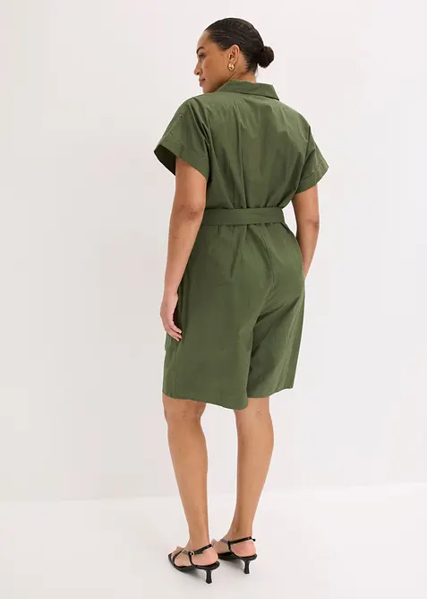 Jumpsuit med knytebelte, bonprix