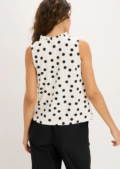 Jerseytopp i viskoseblanding, bonprix