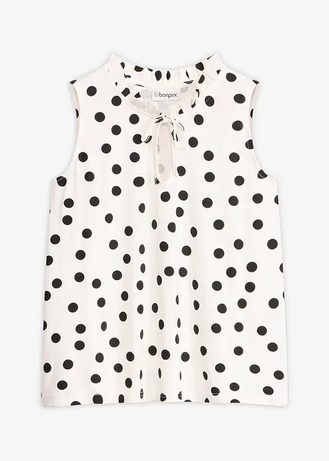 Jerseytopp i viskoseblanding, bonprix